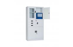 China KD Structure Metal File Cabinet With Cyber Lock 900x 450 X 1850 Mm supplier