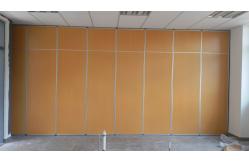 China Hanging System Sliding Partition Walls For Classroom Panel Thickness 65 mm supplier