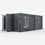 Waterproof Commercial Folding Shipping Container Tiny House Home 40 Foot