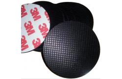 China Curved Silicone Rubber Feet Pads With 3M Backing PSA Adhesive supplier