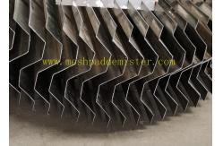 China 30mm Vane Distance Chevron Plate Vane Pack Mist Eliminator 316L supplier