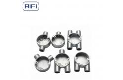 China 20mm/25mm  Electrical Malleable iron Circular Terminal Junction Box for Conduit Fittings supplier