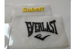 China 3D Printing Clothing Heat Transfer Garment Labels Silicone Embossing supplier