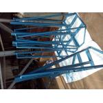 Hydraulic Wire Reel Stand Cable Manuacturing Equipment 5 - 10 Ton With Wheels for sale