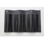 Stylish Architectural Curved Solar Roof Tiles BIPV Solar Tile Roof Shingles for sale