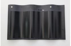 China Stylish Architectural Curved Solar Roof Tiles BIPV Solar Tile Roof Shingles supplier