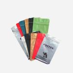 1lb 2lb 3lb resealable Plastic Pouches Packaging zipper stand up foil pouch for sale
