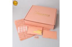 China 1.5 Inches Round Custom Pink Packaging Stickers Labels For E-Commerce supplier