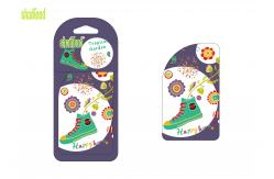 China Happy Hour Tropical Garden Paper Personalised Air Fresheners for Car Using supplier