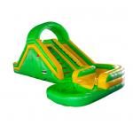Aldult  Outdoor Rental Inflatable Large Water Slides With Bouncy for sale