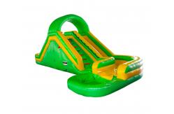 China Aldult  Outdoor Rental Inflatable Large Water Slides With Bouncy supplier