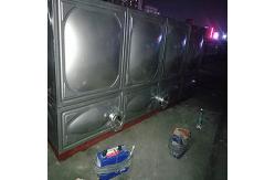 China Uv Proof 1000 Ltr Ss Water Tank Square Shape , Lightweight Hot Water Cistern supplier