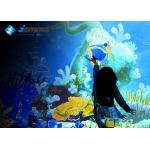 Magic Painting Wall Interactive Games Projector , Scanner Interactive Gaming Systems