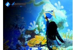 China Magic Painting Wall Interactive Games Projector , Scanner Interactive Gaming Systems supplier