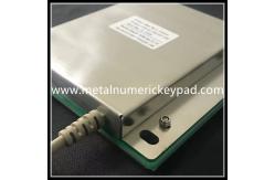 China FCC Certified Stainless Steel Keyboard Illuminated With LED Indicator supplier