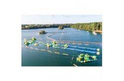 China Customizable Theme Inflatable Water Park 1 Year Warranty supplier