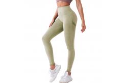 China Anti Cellulite High Waisted Gym Leggings Seamless Quick Dry supplier
