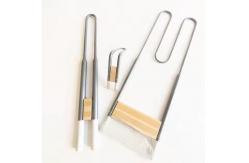 China Customizable 1800 degree MoSi2 muffle furnace heating element supplier