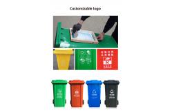 China Top Quality Solid 50l /120l/240l /700l Wheeled Garbage Bin supplier