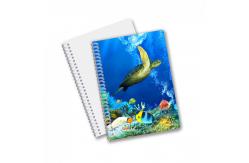 China School Stationery 3D Lenticular Advertising Custom Spiral Notebooks for Children Promotion Gift supplier