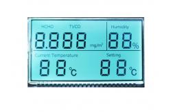 China Custom TN HTN STN FTSN Reflective LCD Panel / Monochrome LCD Numeric Display Module supplier
