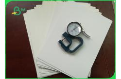 China 250 - 400g One Side Coated White Cardboard FBB Board For Handbags supplier