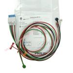 Original Philipph M1644A CBL Reusable ECG 5 Leadset Snap AAMI ICU 989803144991 For ICU Monitoring for sale