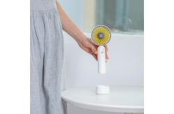 China 1200mAh Mini Portable Handheld Fan Rechargeable 3 Speed Handheld Mini Electric Fan supplier