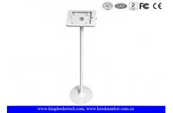 China Tamper Proof Anti Theft iPad kiosk Safe Security Public Floor Stand supplier