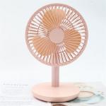 HEBRONFAN Table Fan With Remote 5V/2A High / Medium / Low Fan Speed for sale