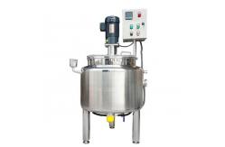 China SS316L Homogenizer Mixing Vat Tank With Agitator 100L supplier