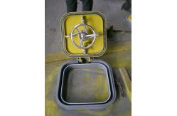 China Quick Action / Dog Clips Marine Hatch Cover Marine Steel Weathertight Hatch supplier