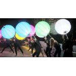 Advertising Inflatables Backpack Balloon Ｗith Light For Outdoor Entertainment for sale