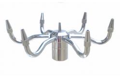 China Stainless Steel 6m3/h DN25 Rotating Fountain Jet Nozzle supplier