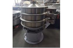 China Custom 316L/304 Stainless Steel Powder Particle Rotary Vibrating Screen supplier