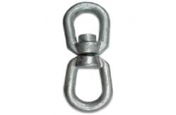 China Zinc Plated Rope Rigging Hardware 1/4in Carbon Steel Regular Swivel Crosby G402 supplier