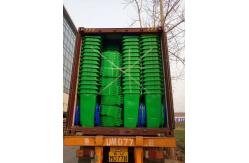 China 660L plastic dustbin lid supplier