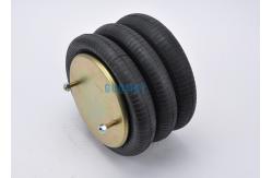 China Firestone Industrial Air Spring Triple Convoluted Bellows Gas 1/4NPTF Air Suspension System supplier