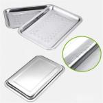 RK Bakeware China Foodservice NSF Stainless Steel Frozen Sheet Pan Baking Tray for sale