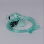Medical PVC Disposable Oxygen Mask Simple Portable Green for sale