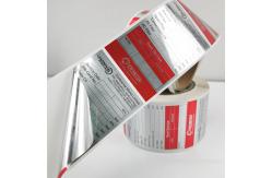 China Emobossing Custom Printed Sticker Labels 300dp High Definition Image supplier