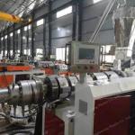 UPVC Profile Extrusion Machinery Profile Production Line Window And Door Profile Frame Extruder Machine for sale