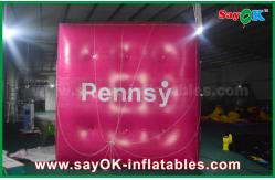 China Giant Pinky Inflatable Helium Cube Inflatable Balloon for Promoting supplier