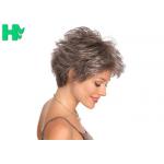 Sheath Synthetic Tanny Short Hair Wig Adjustable Cap Size
