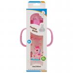 8oz 240ml Newborn Baby Feeding Bottle with double handle PP for sale