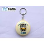 Bus Keypress Holder Music Keychain Heat Transfer Printing Logo With Custom Sound