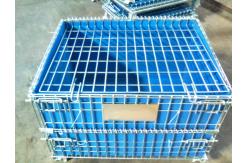 China PP Board Protection Cover Wire Mesh Container For Small Parts Completeness supplier