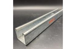 China Factory Customized Hot Dip Galvanized C Profile Channel supplier