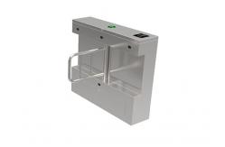 China QR Code 10mA SS304 Security Swing Barrier Gate For Lobby supplier
