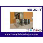 110V Intelligent Flap Barrier With Organic Glass Wing and 304 Stainless Steel for sale